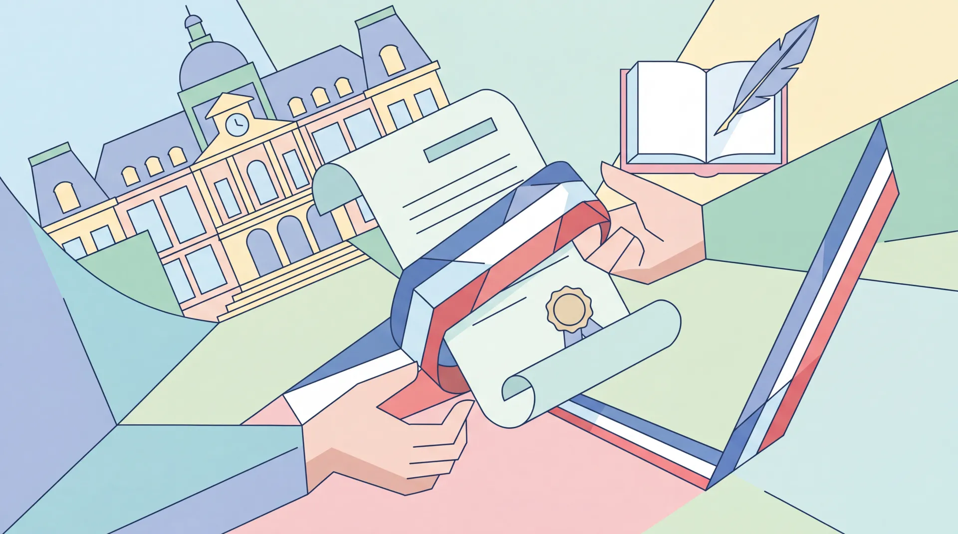 Cérémonie d'accueil dans la citoyenneté française