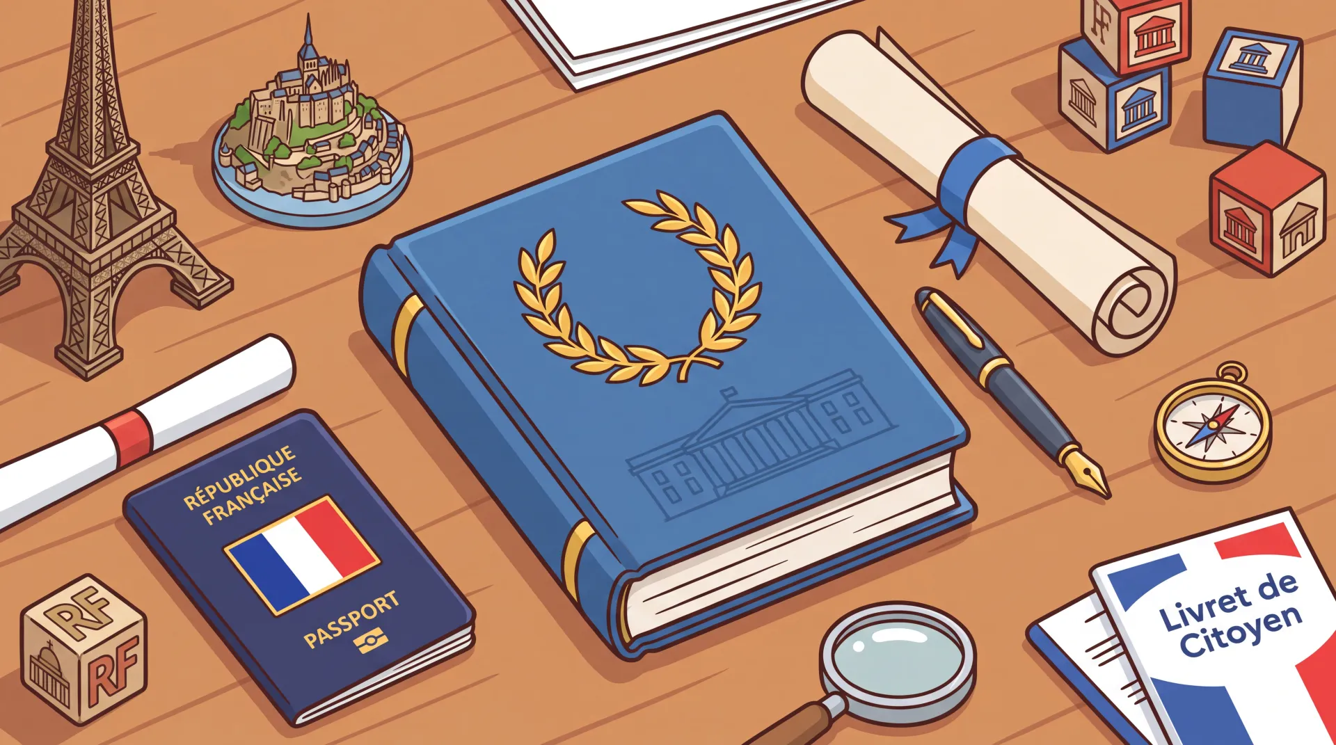 Art & Patrimoine Français : Clé de Naturalisation Réussie