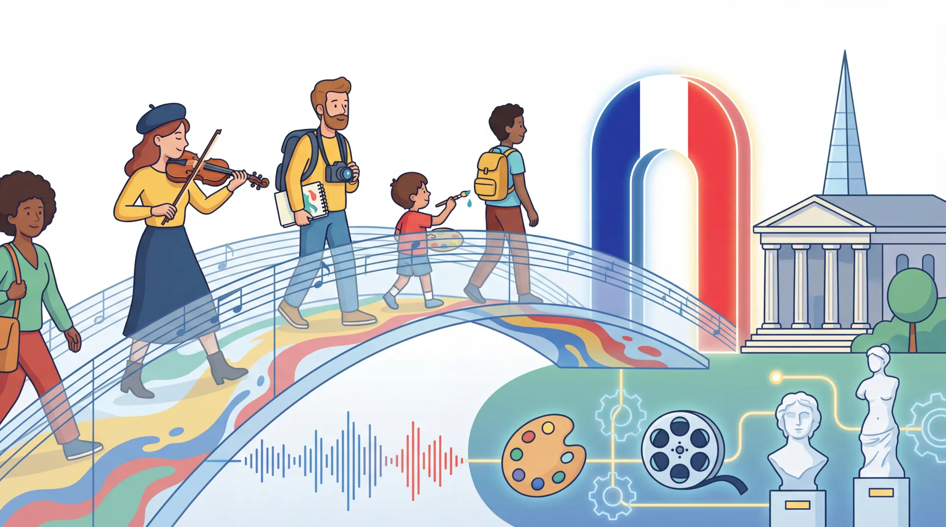 Arts et littérature française : clés de votre naturalisation