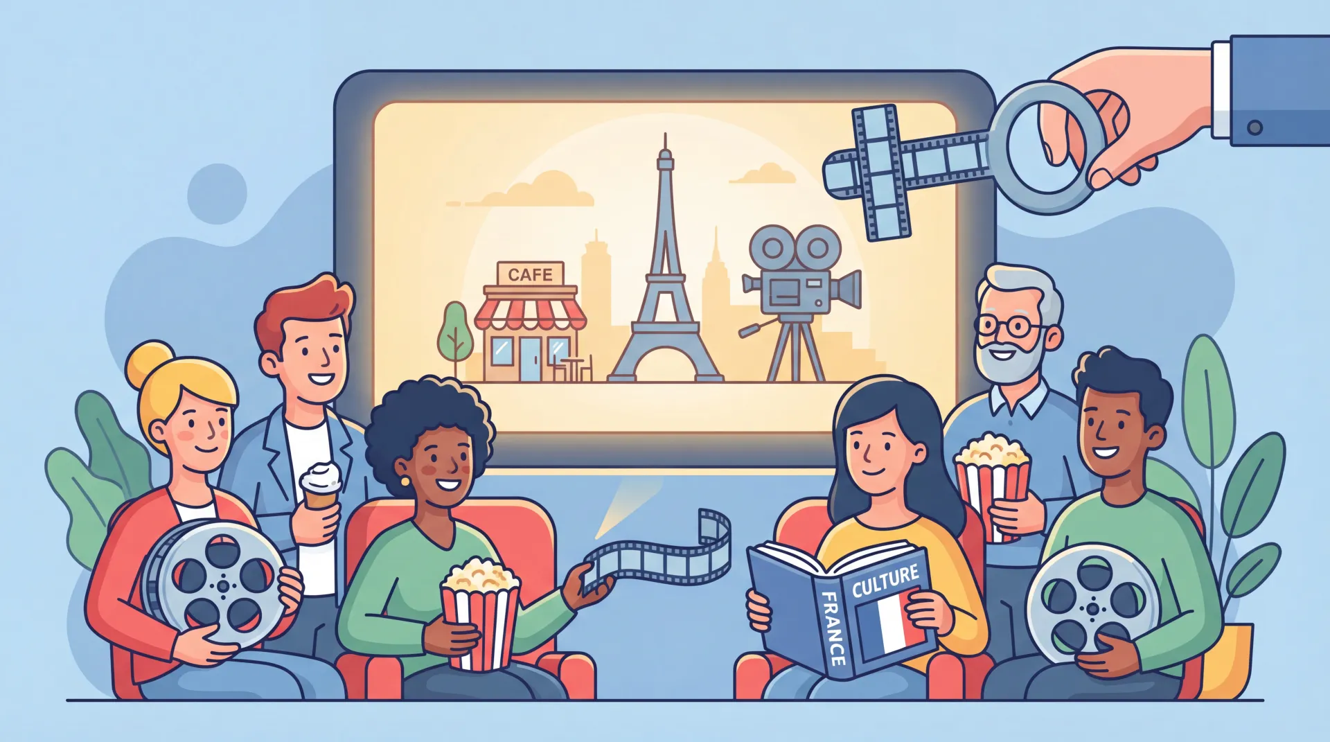 Palais des Festivals de Cannes et Palme d'or symbolique