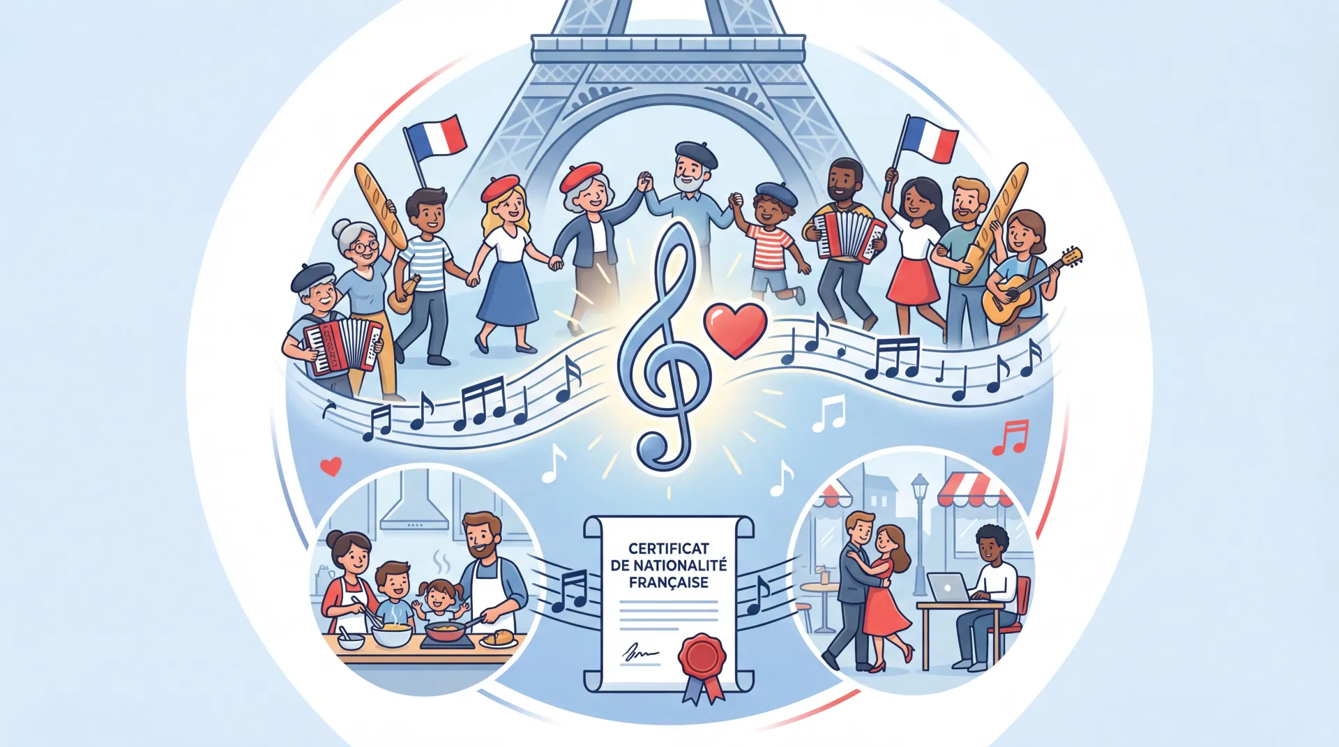 Cinéma & Musique : Clés d'Intégration pour la Naturalisation