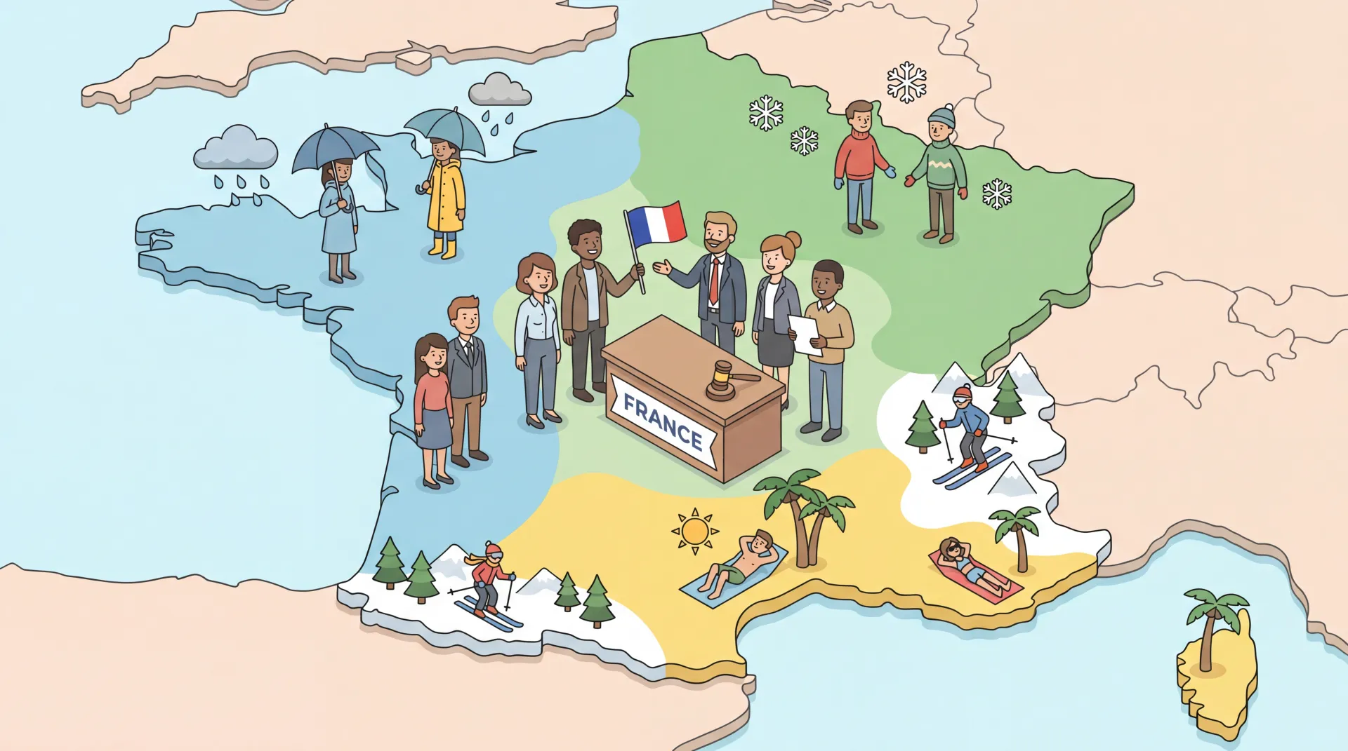 Climat et géographie : clés d'intégration pour naturalisation