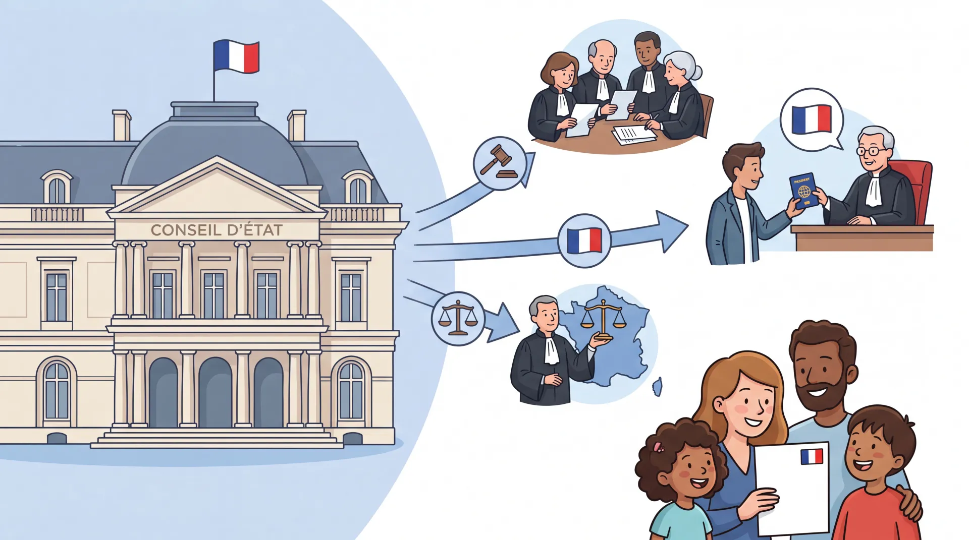 Conseil d'État : un pilier de la naturalisation française