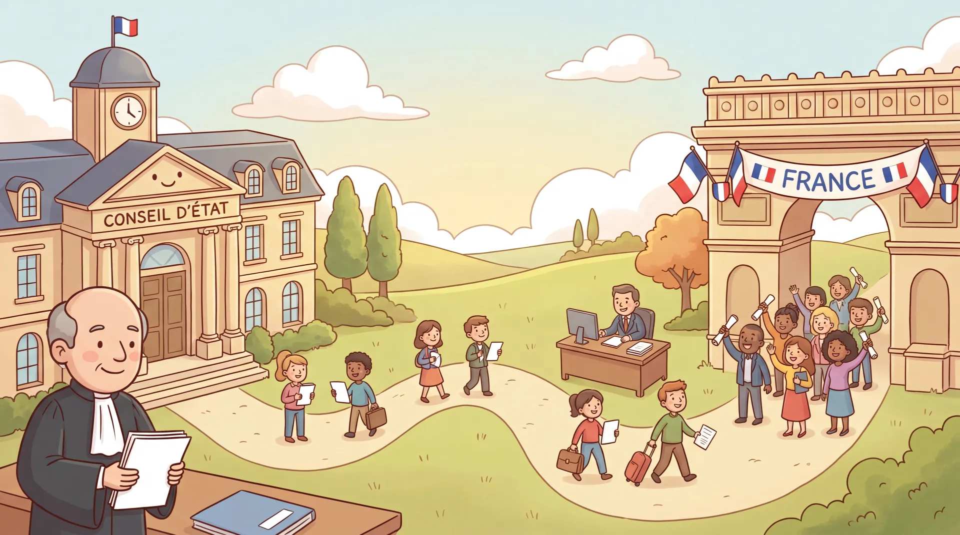Conseil d'État : un pilier de la naturalisation française