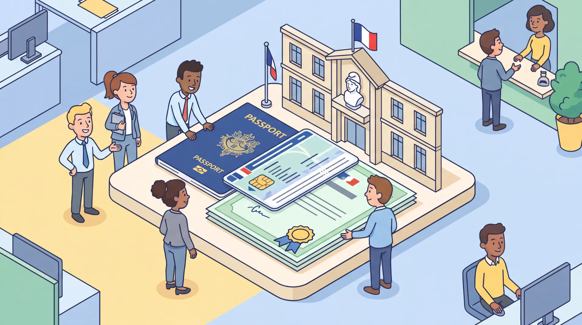 Démarches après naturalisation : passeport, CNI, vie citoyenne