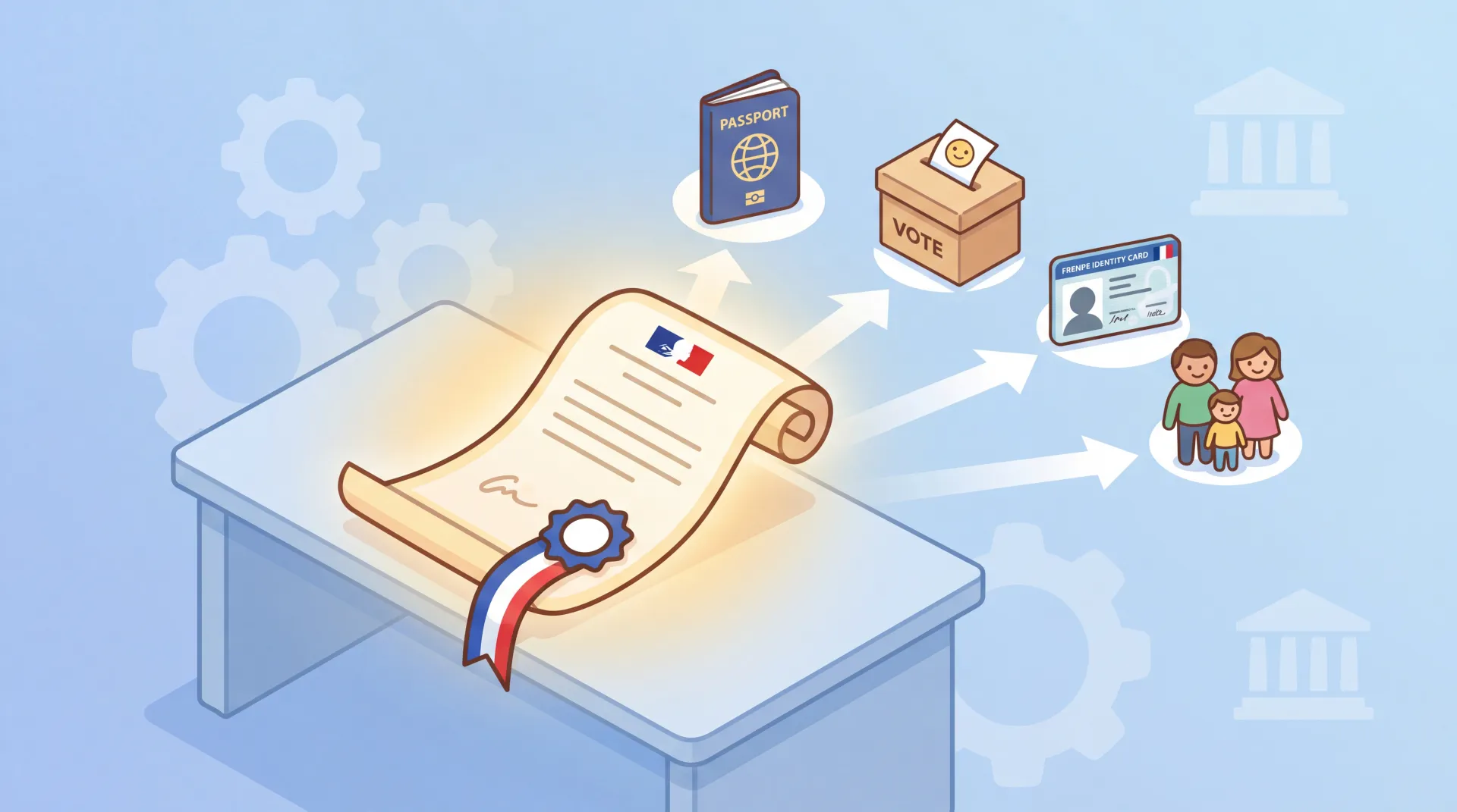 Démarches post-naturalisation : carte d'identité, passeport