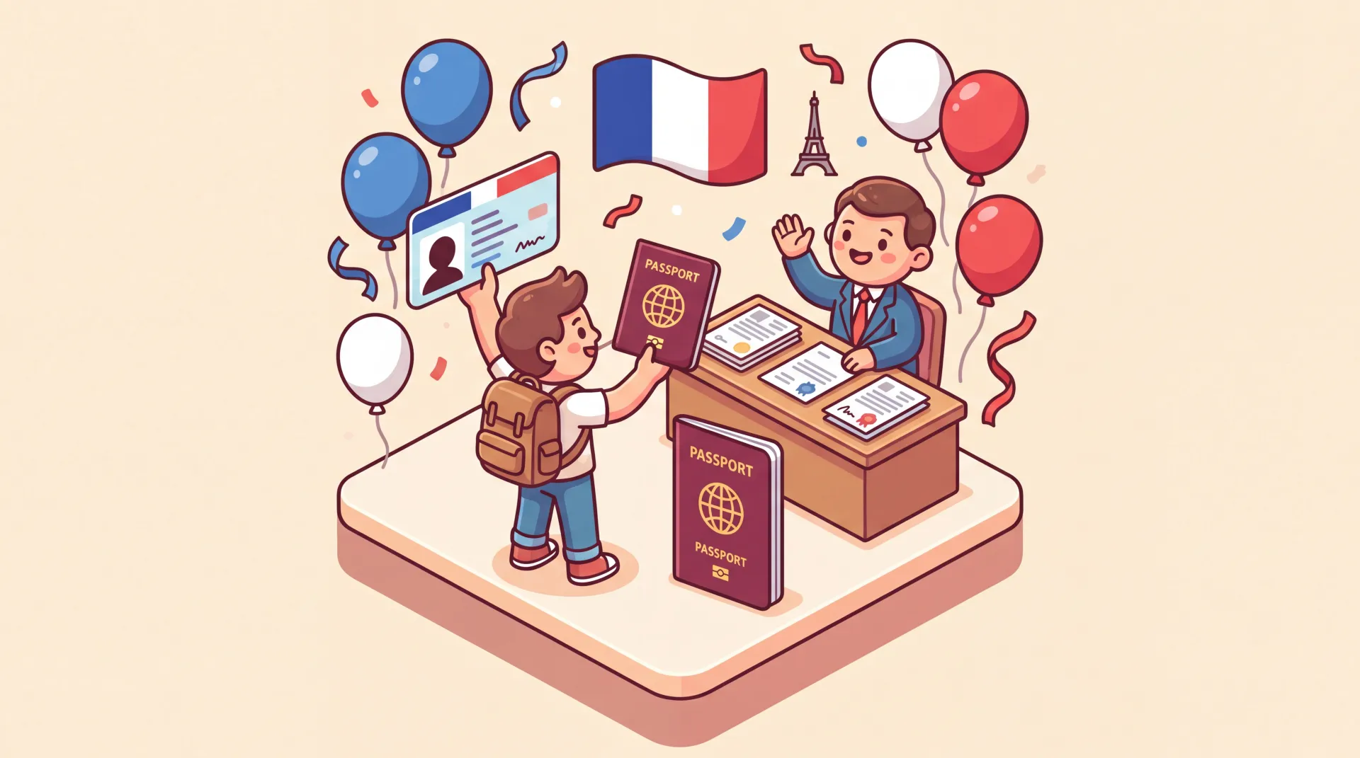 Nouveau passeport électronique français