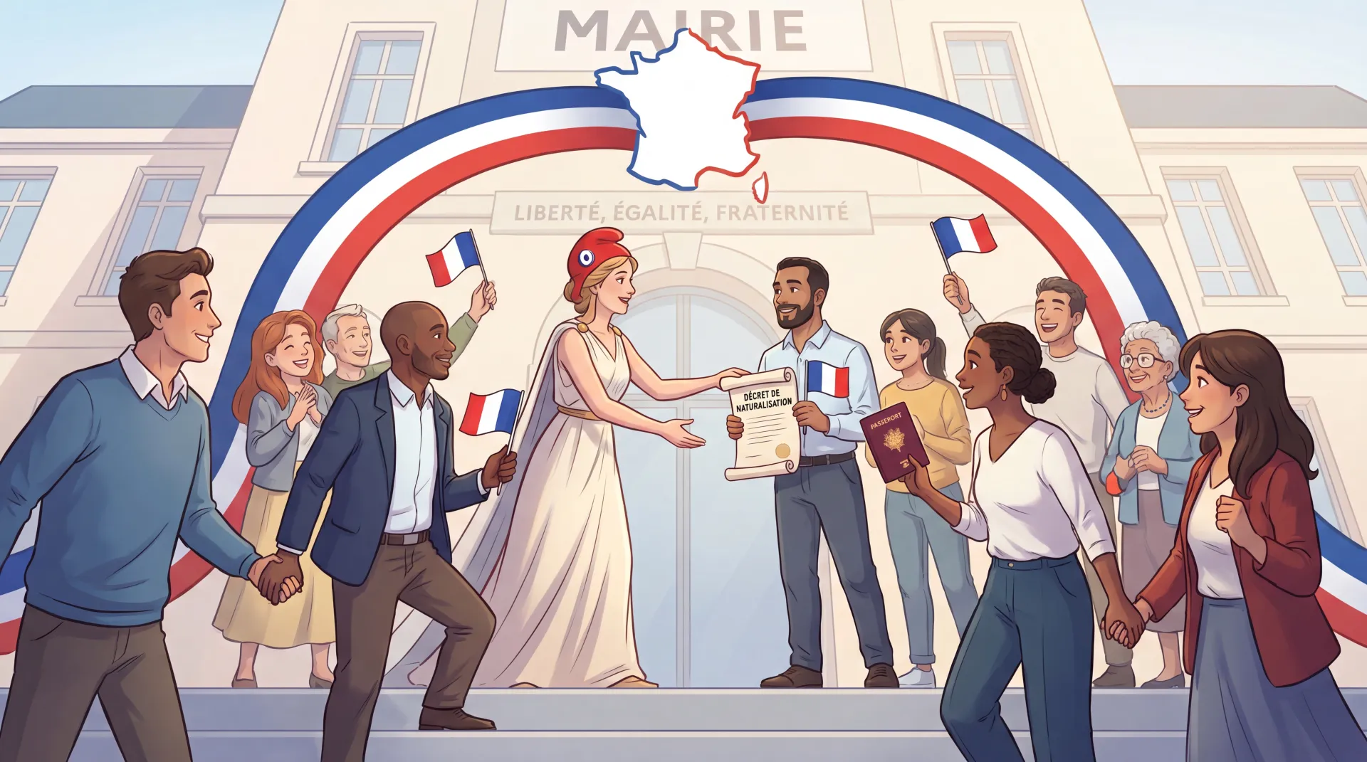 L'Égalité Républicaine : Clé de votre Naturalisation en France