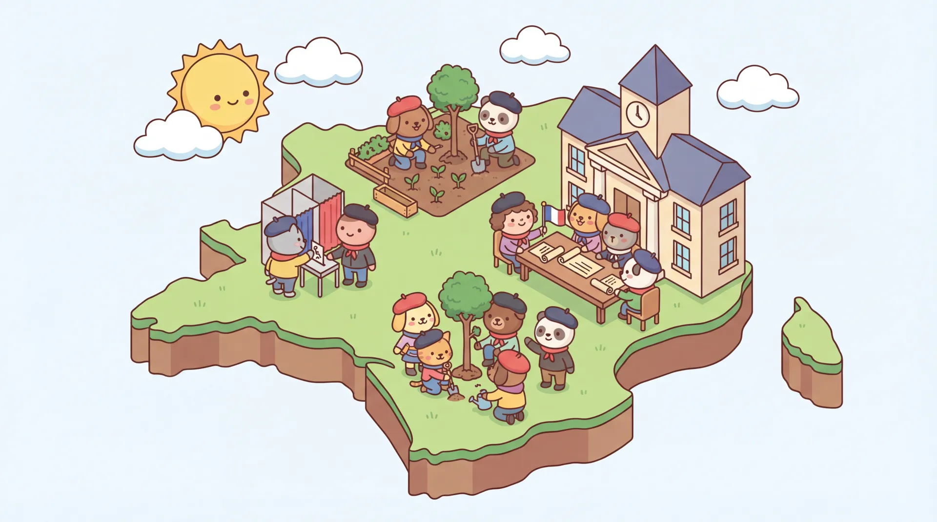 Engagement citoyen : pilier de la naturalisation française