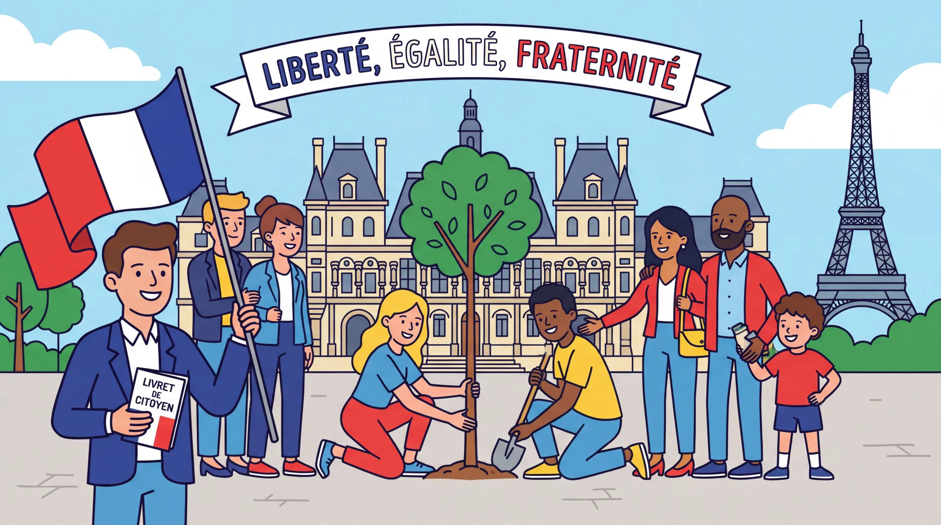 Esprit Civique et Naturalisation : Incarner les Valeurs Françaises