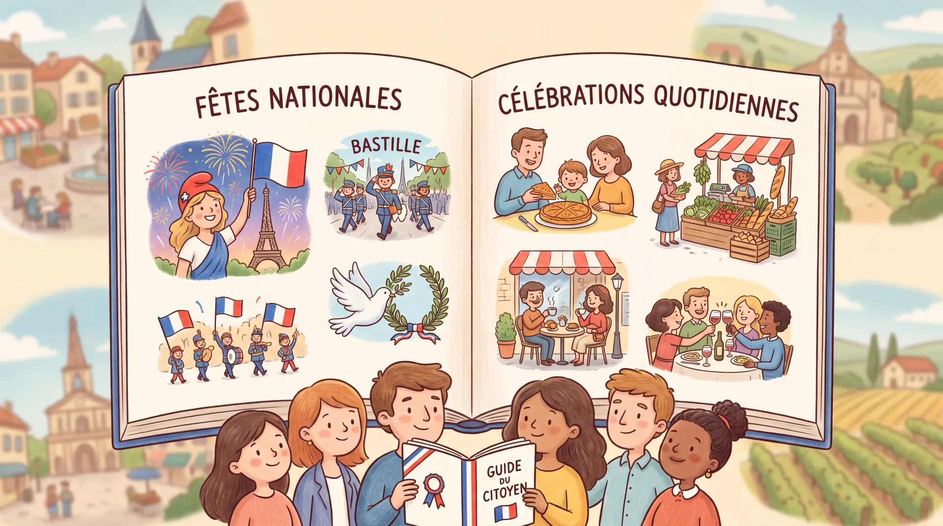 Fêtes & Traditions Françaises : Clé Culturelle Naturalisation