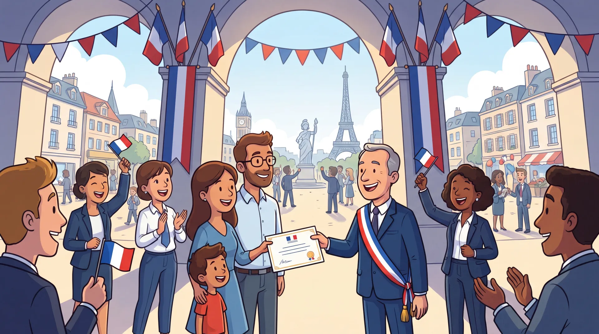 Fêtes et traditions : clés de votre naturalisation française