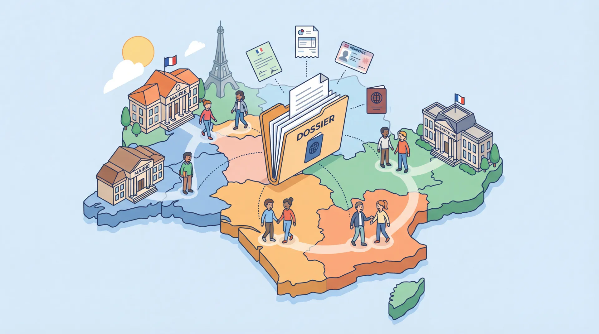 Géographie administrative : Clé de votre naturalisation réussie