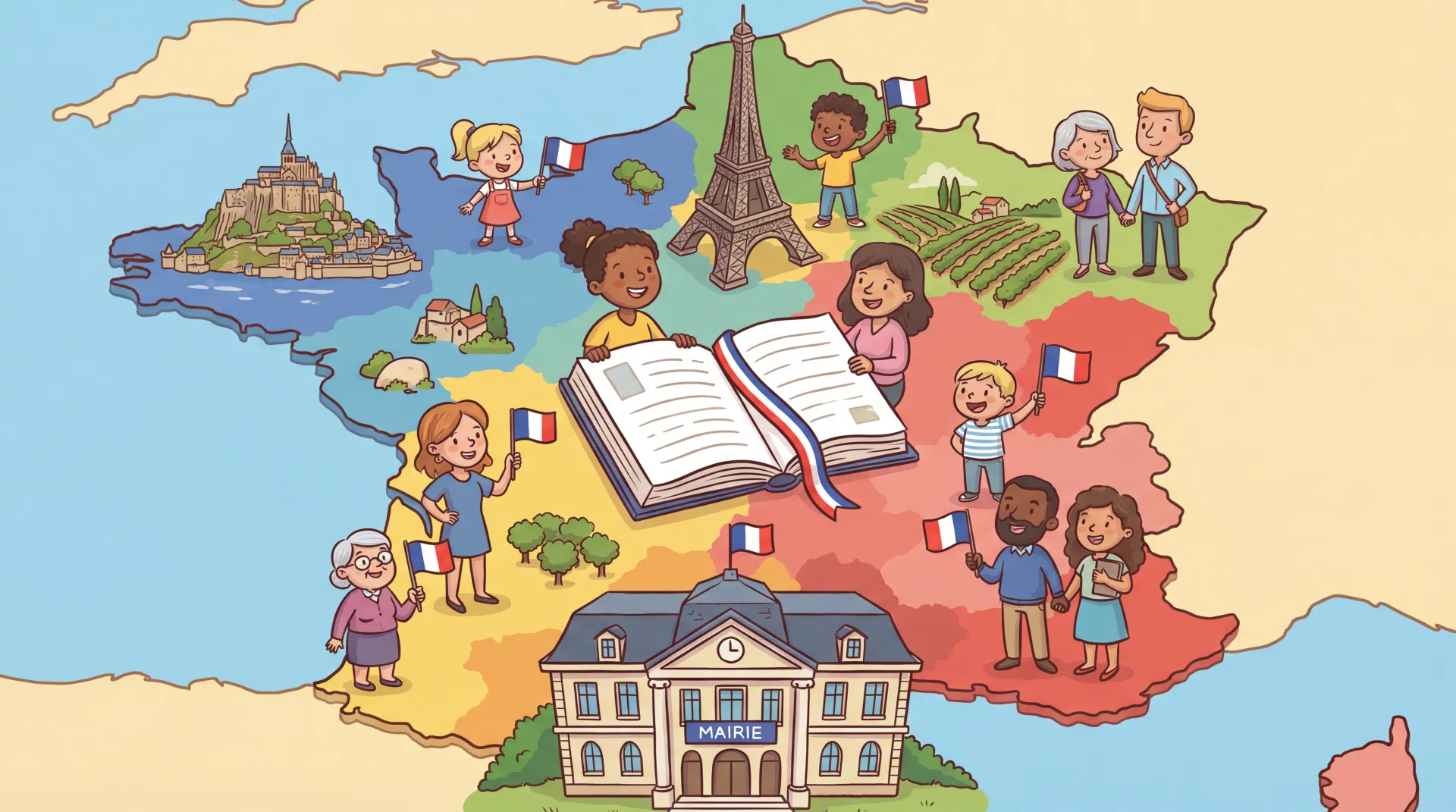 Géographie française : Maîtriser les territoires pour la naturalisation