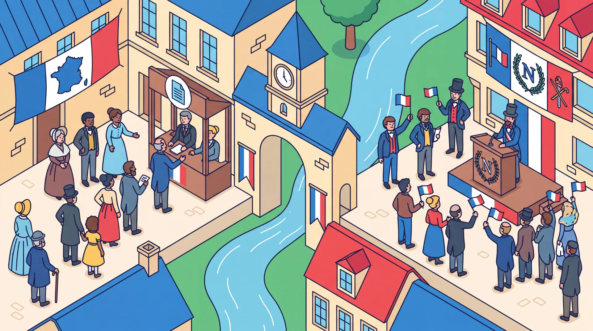 Intégration civique : l'histoire de la naturalisation française