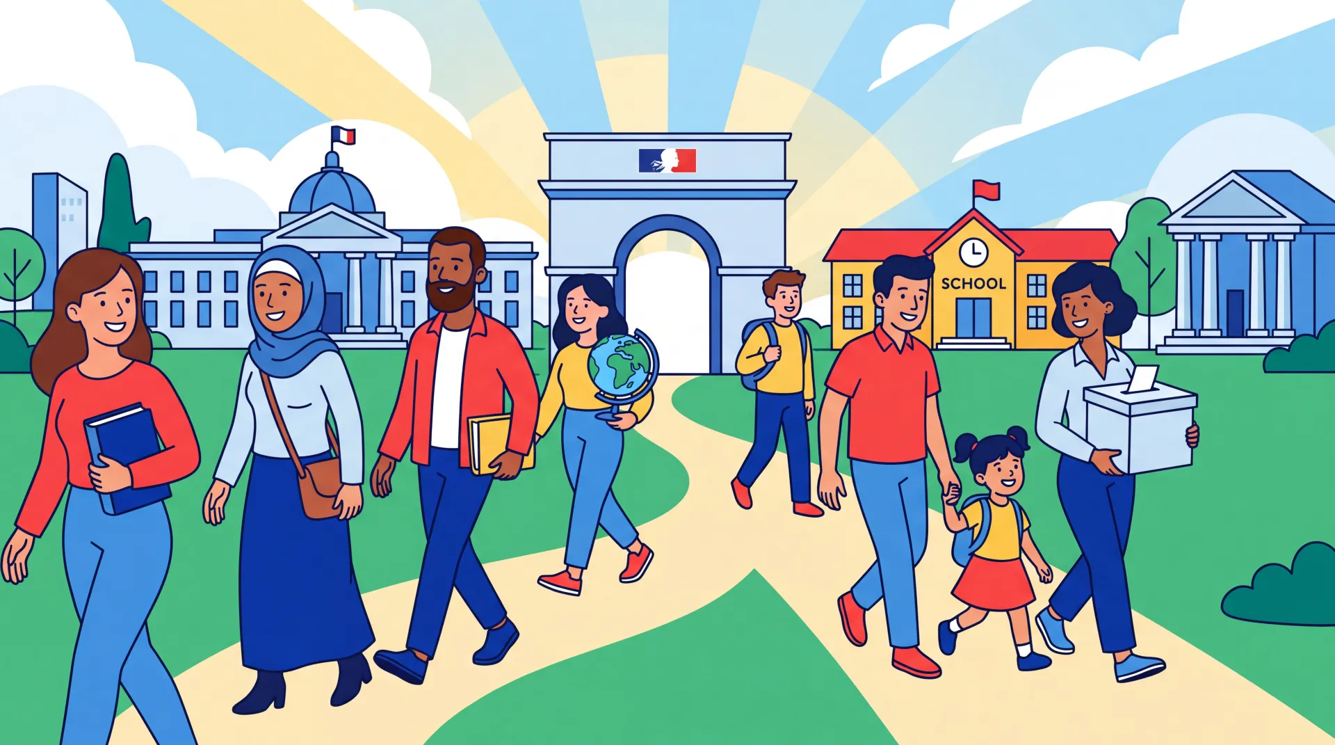 Laïcité, valeur républicaine : clé de naturalisation française