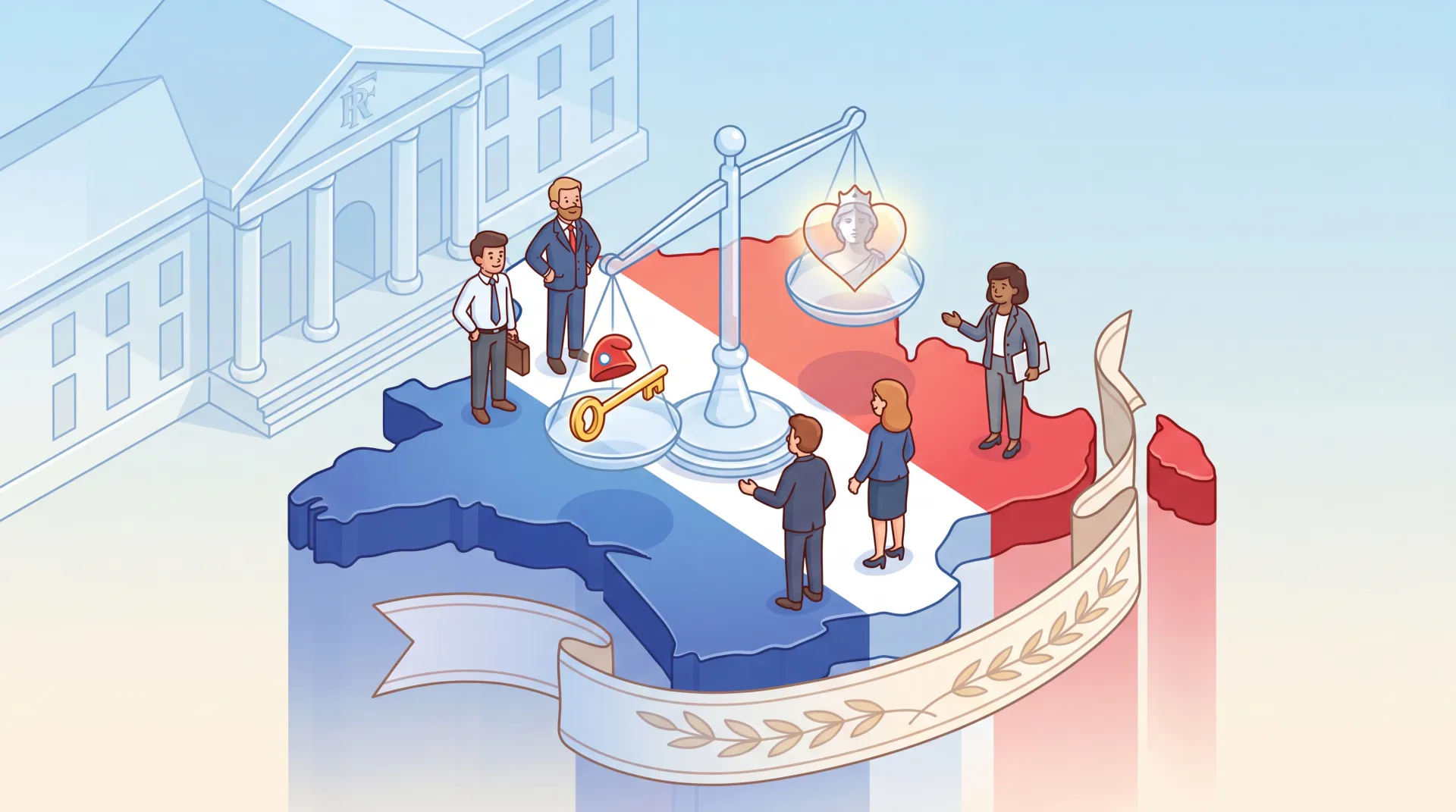 Buste de Marianne, symbole de la République française