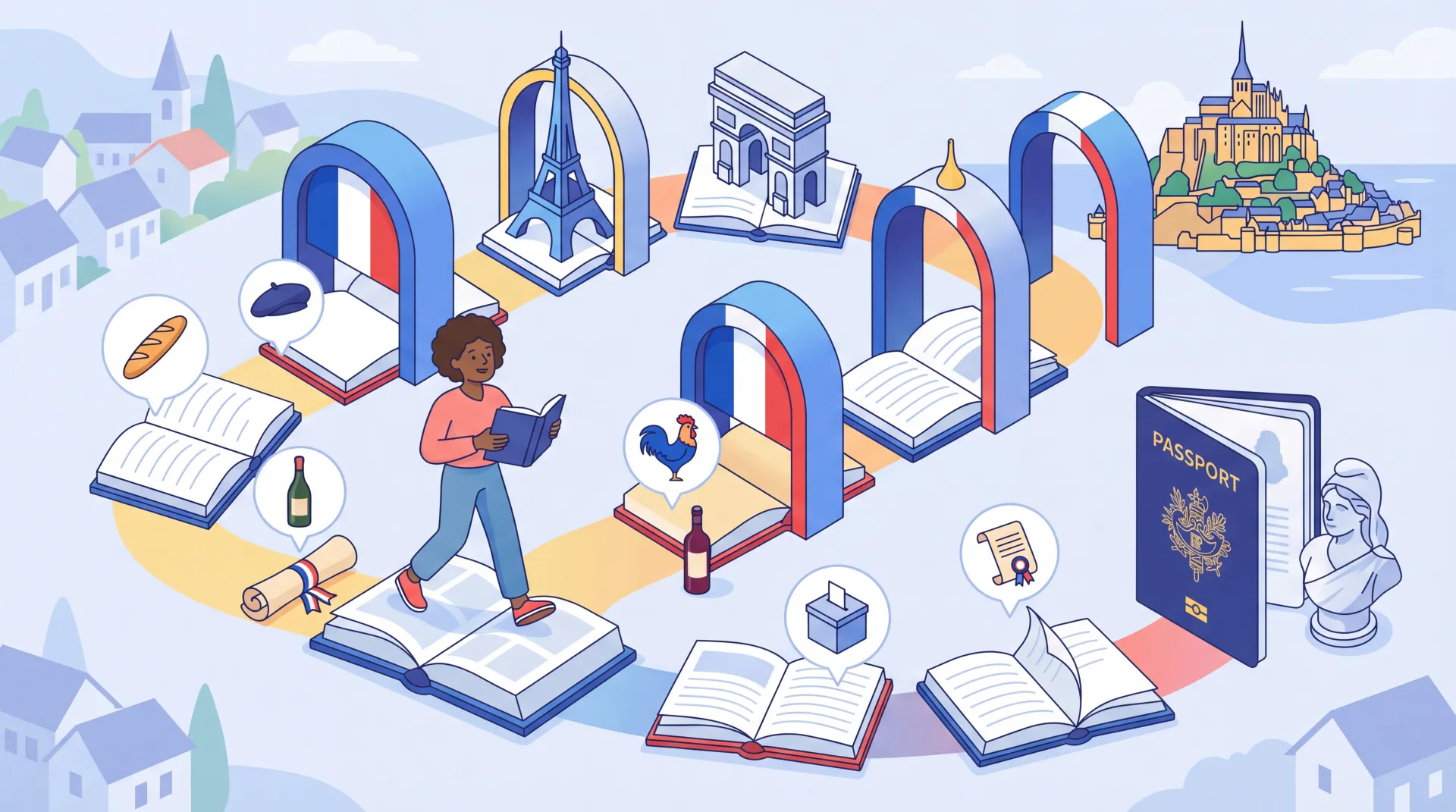 Littérature française : voie d'intégration et naturalisation