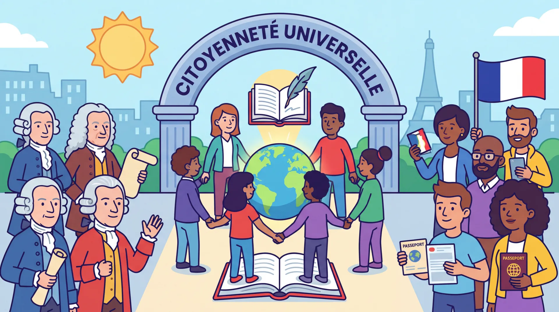 Lumières et naturalisation : l'héritage philosophique français