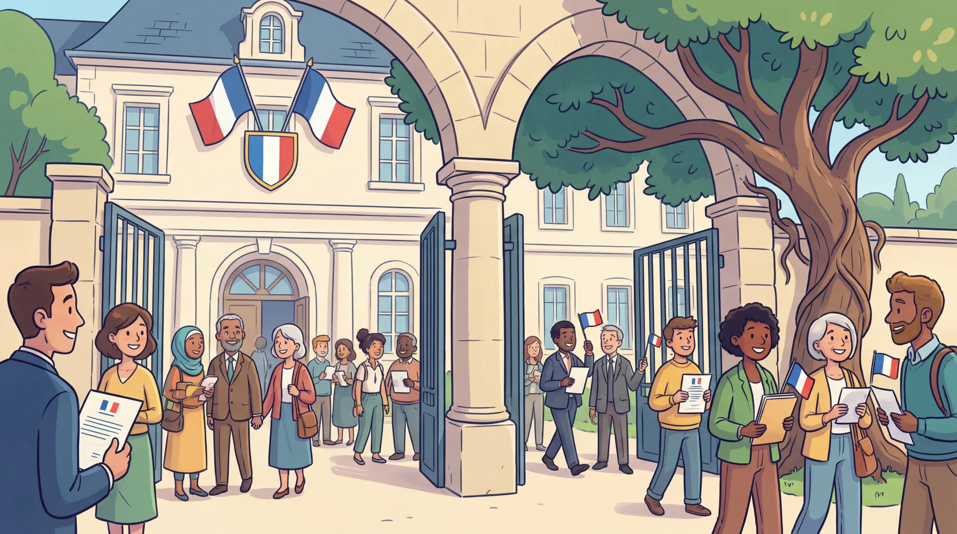 Ministère de l'Intérieur : Clé de la Naturalisation Française