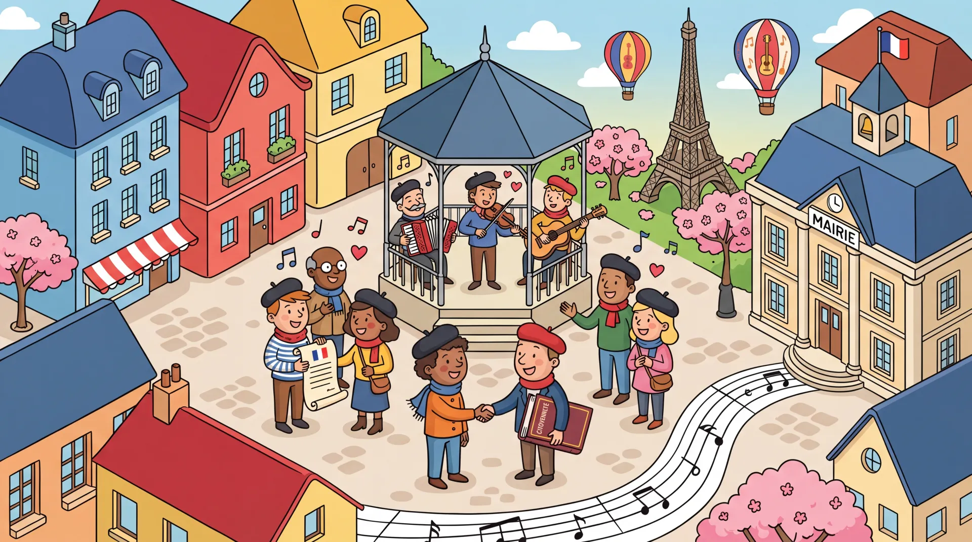 Musique française : une clé culturelle pour votre naturalisation