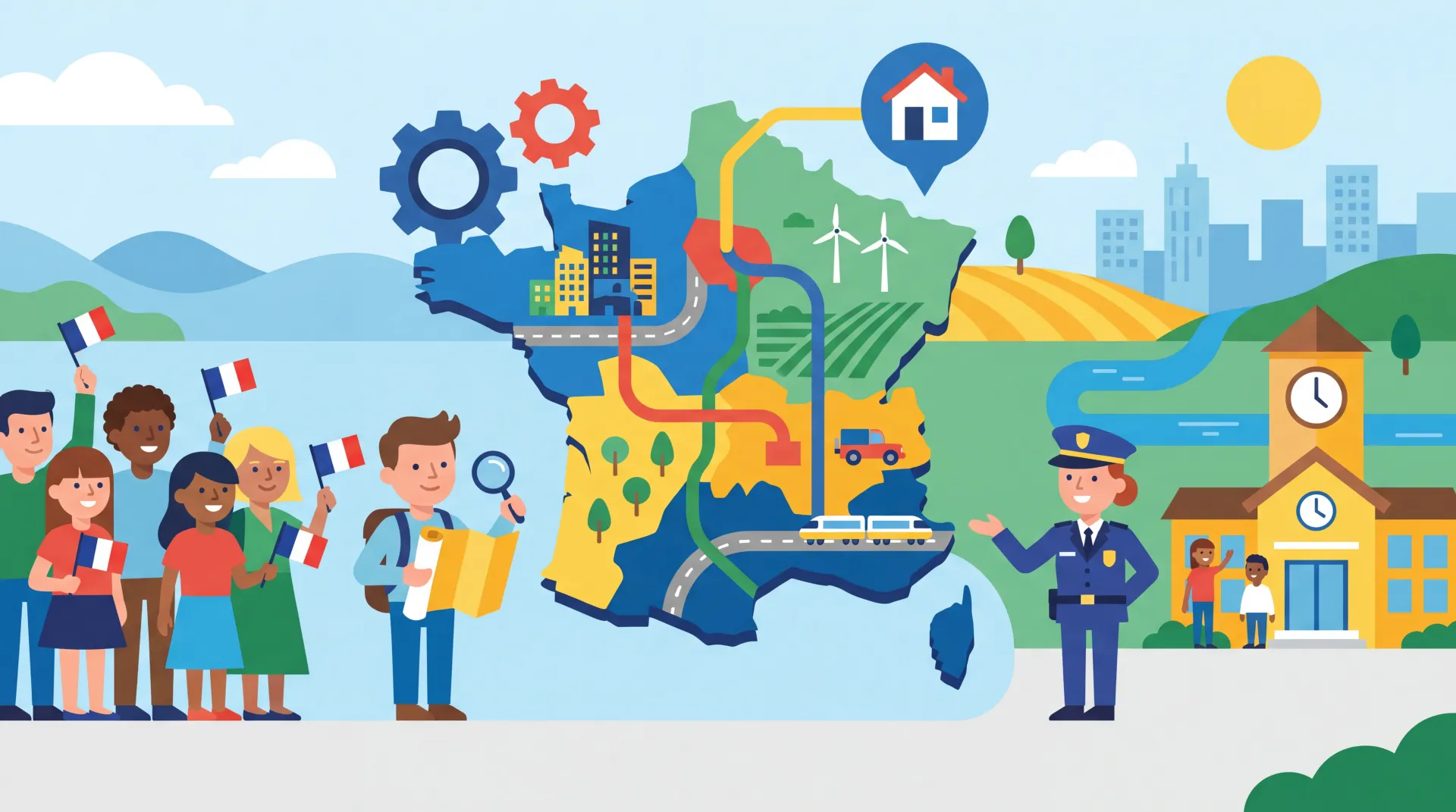 Naturalisation : Aménagement du territoire français, clé