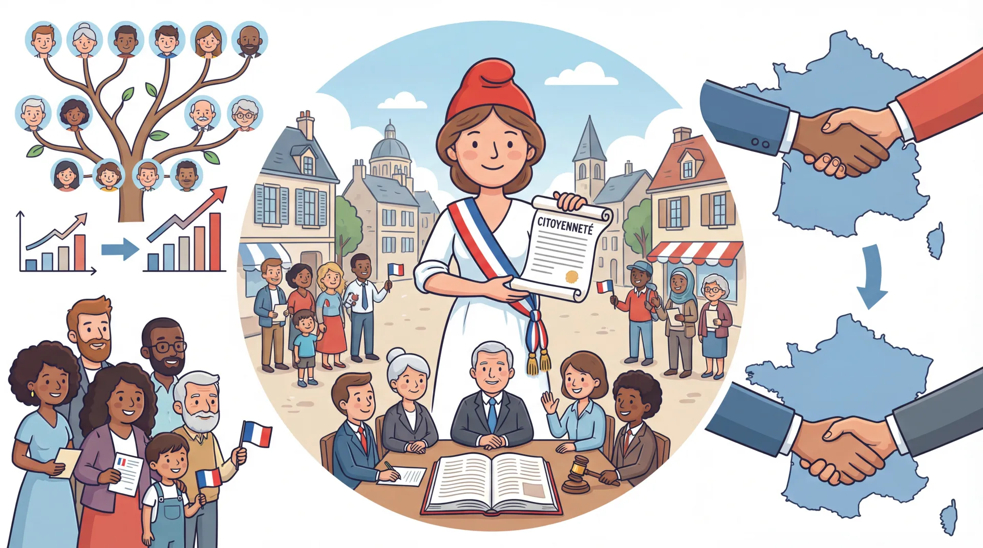 Naturalisation : Citoyenneté et Histoire des Républiques