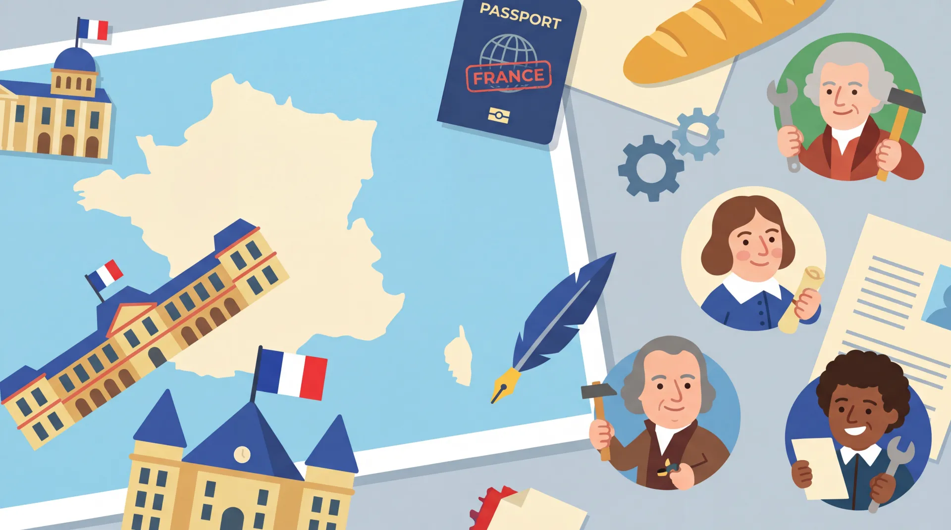 Portrait de Marie Curie, pionnière de la radioactivité et double Prix Nobel