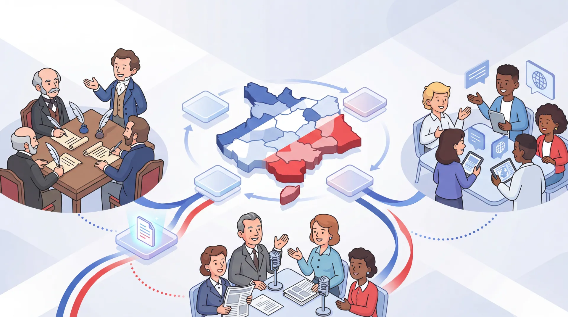 Buste de Marianne, symbole allégorique de la République française