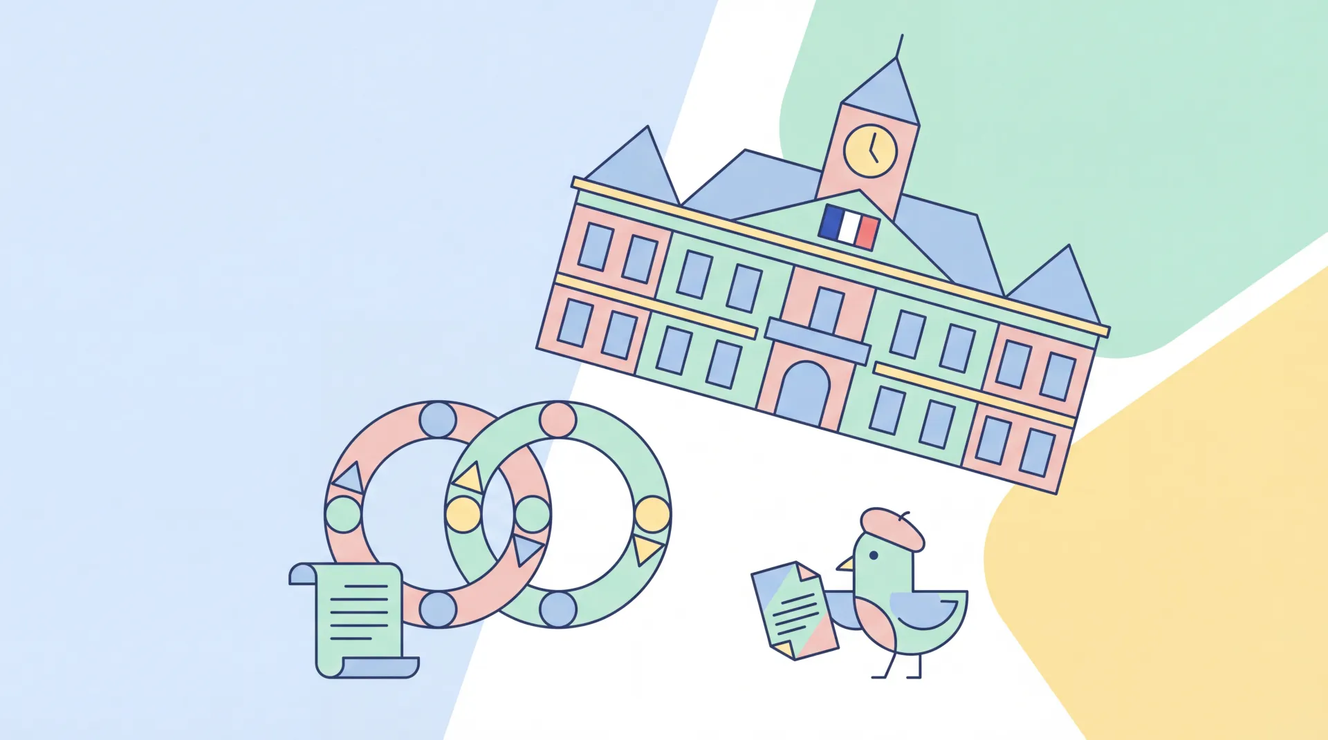 Main des mariés signant le registre à la mairie de France