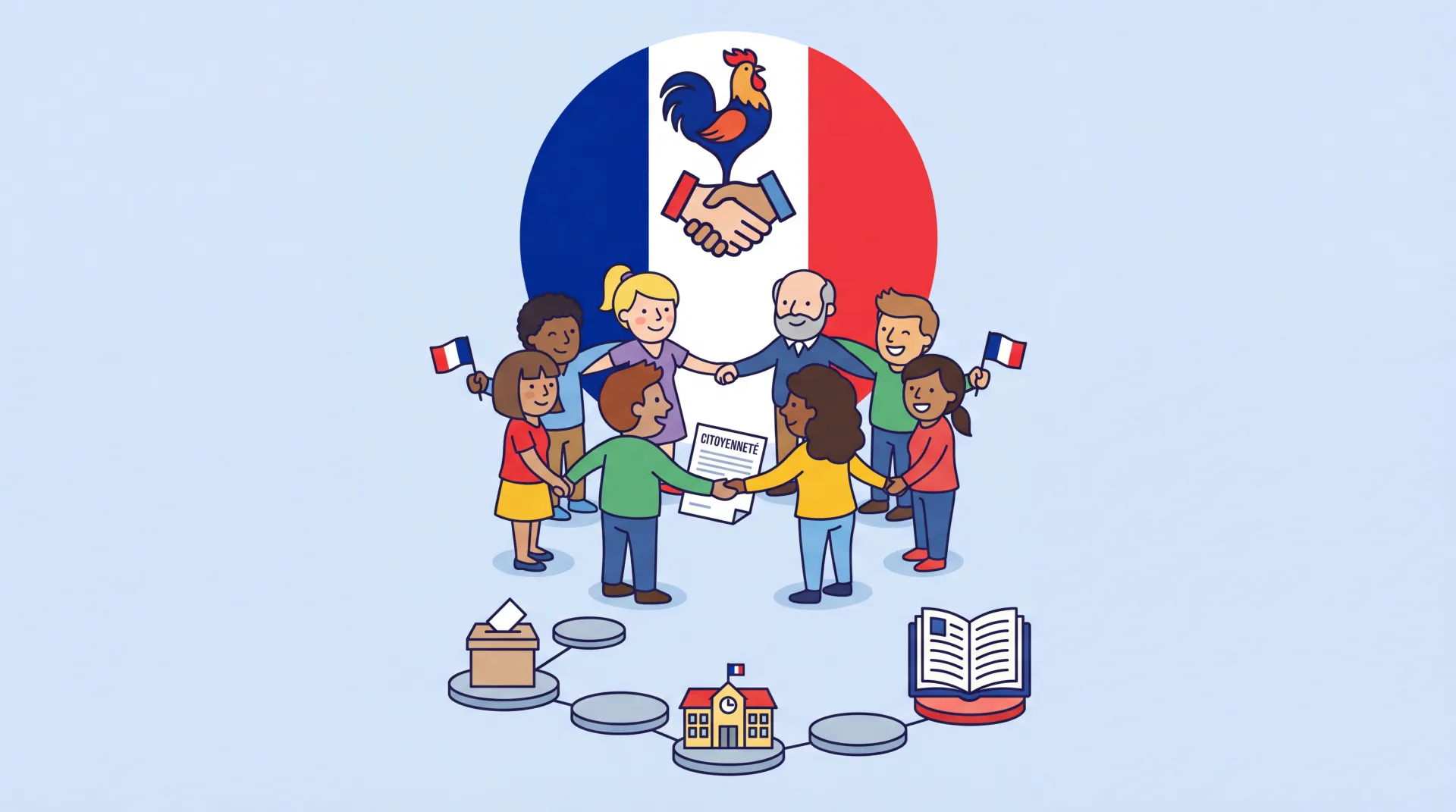 Naturalisation : la Fraternité, pilier essentiel de la République