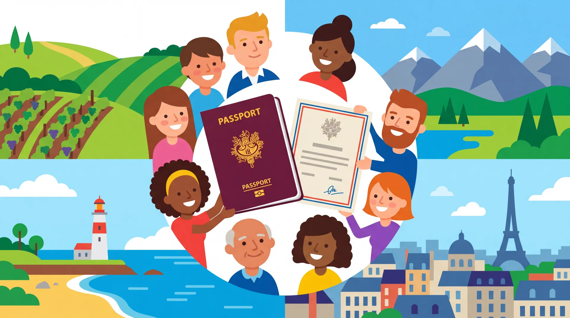 Naturalisation : la géographie, clé de votre intégration