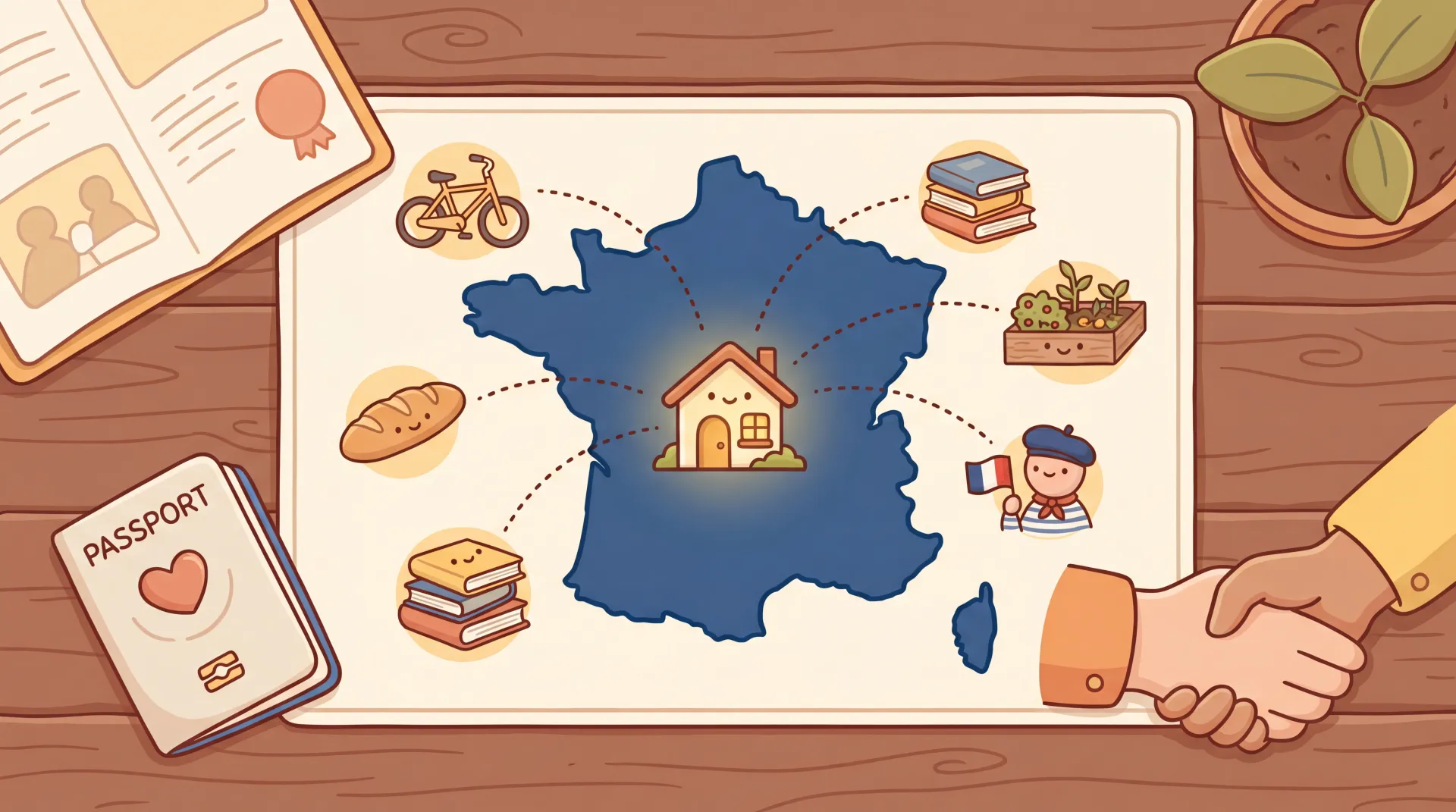 Naturalisation : maîtriser l'espace local et régional français