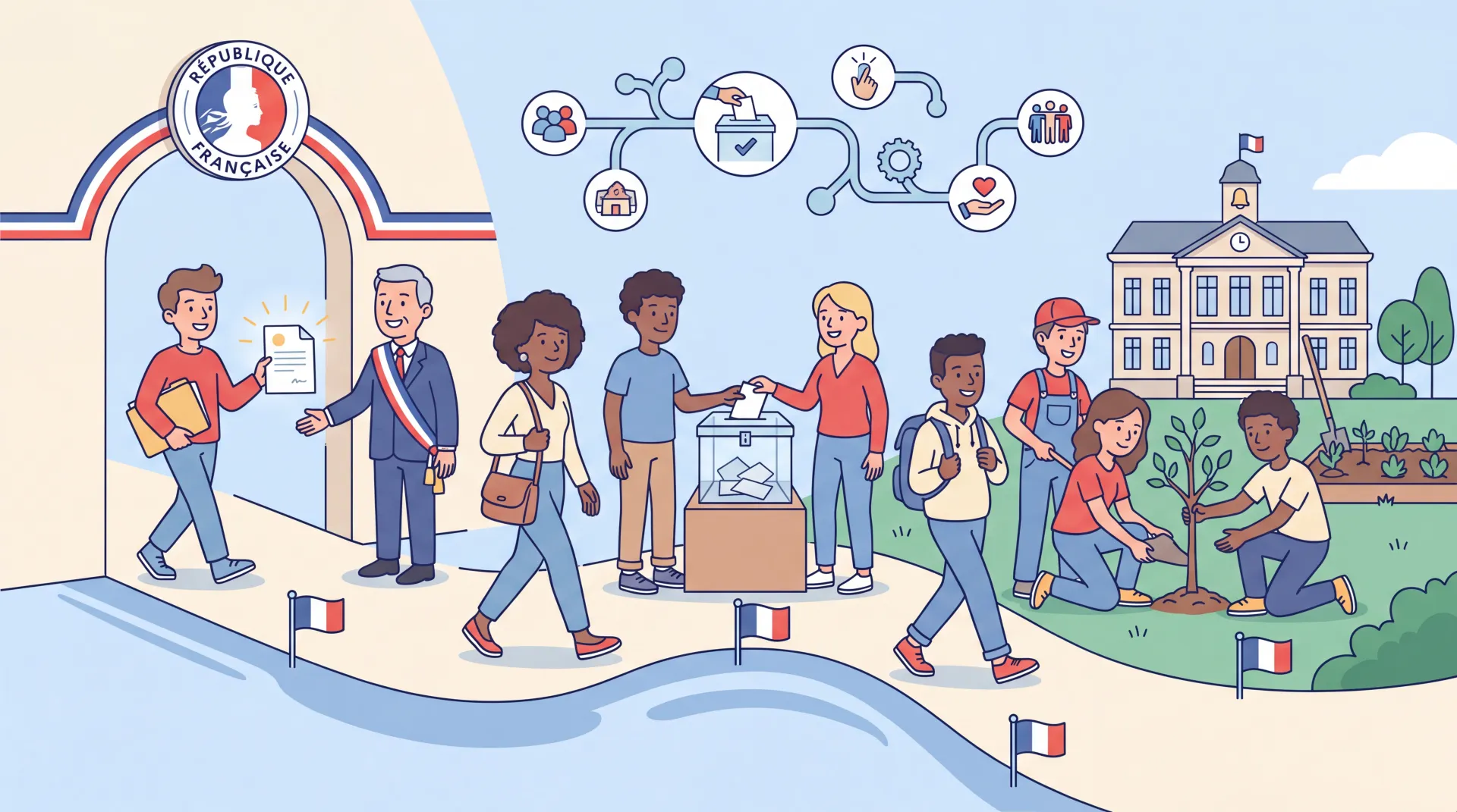 Participation Civique : Clé de Réussite pour la Naturalisation