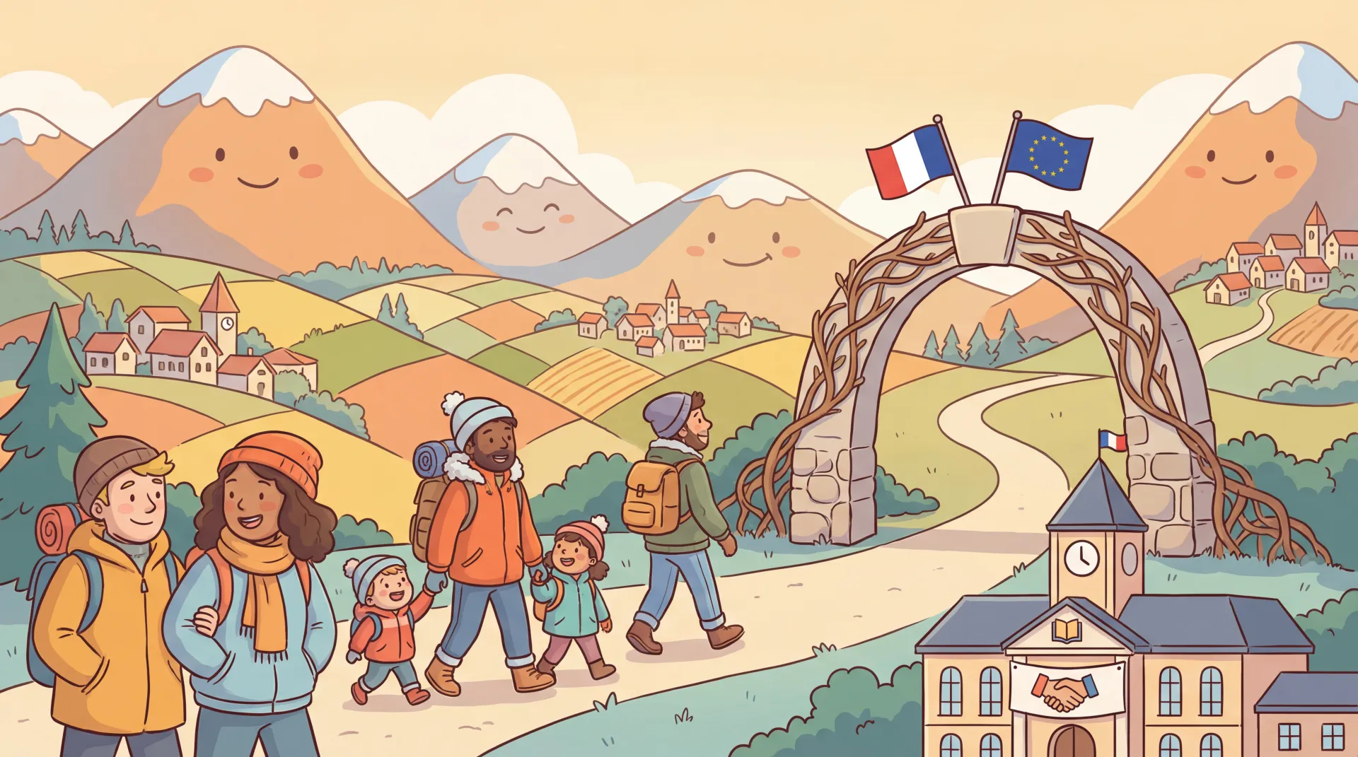 Paysages emblématiques de France : clé de votre naturalisation