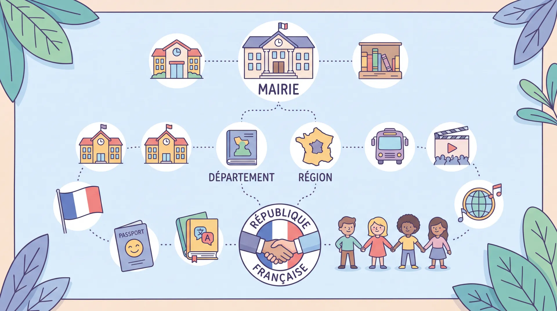 Naturalisation : rôle des territoires et régions françaises