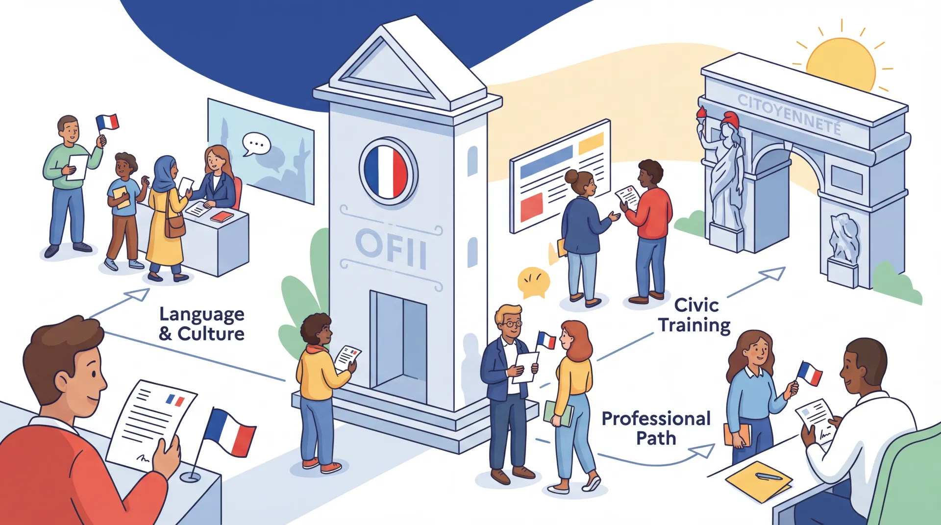 OFII et Naturalisation : Votre Parcours d'Intégration Républicaine