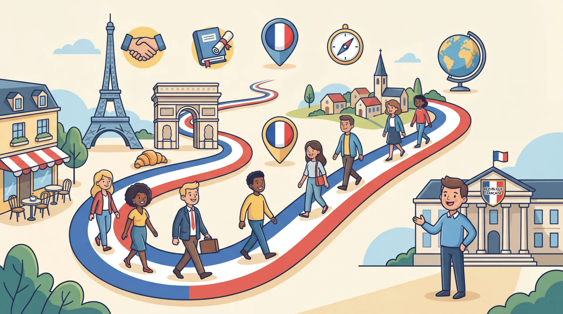 Siège de l'Office Français de l'Immigration et de l'Intégration (OFII) à Paris