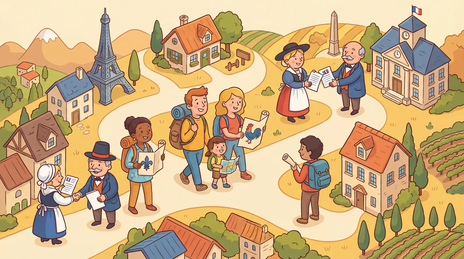 Organisation Territoriale : Clé de Votre Naturalisation Française