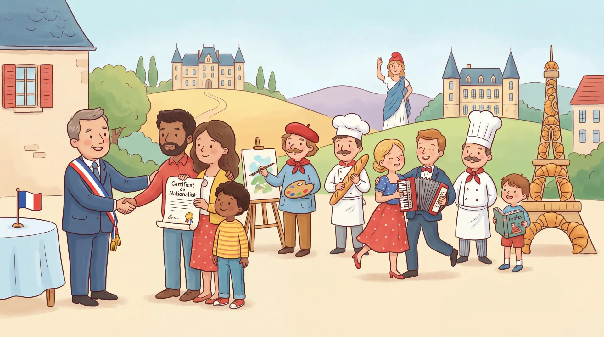 Patrimoine Culturel Français : Clé de Votre Naturalisation