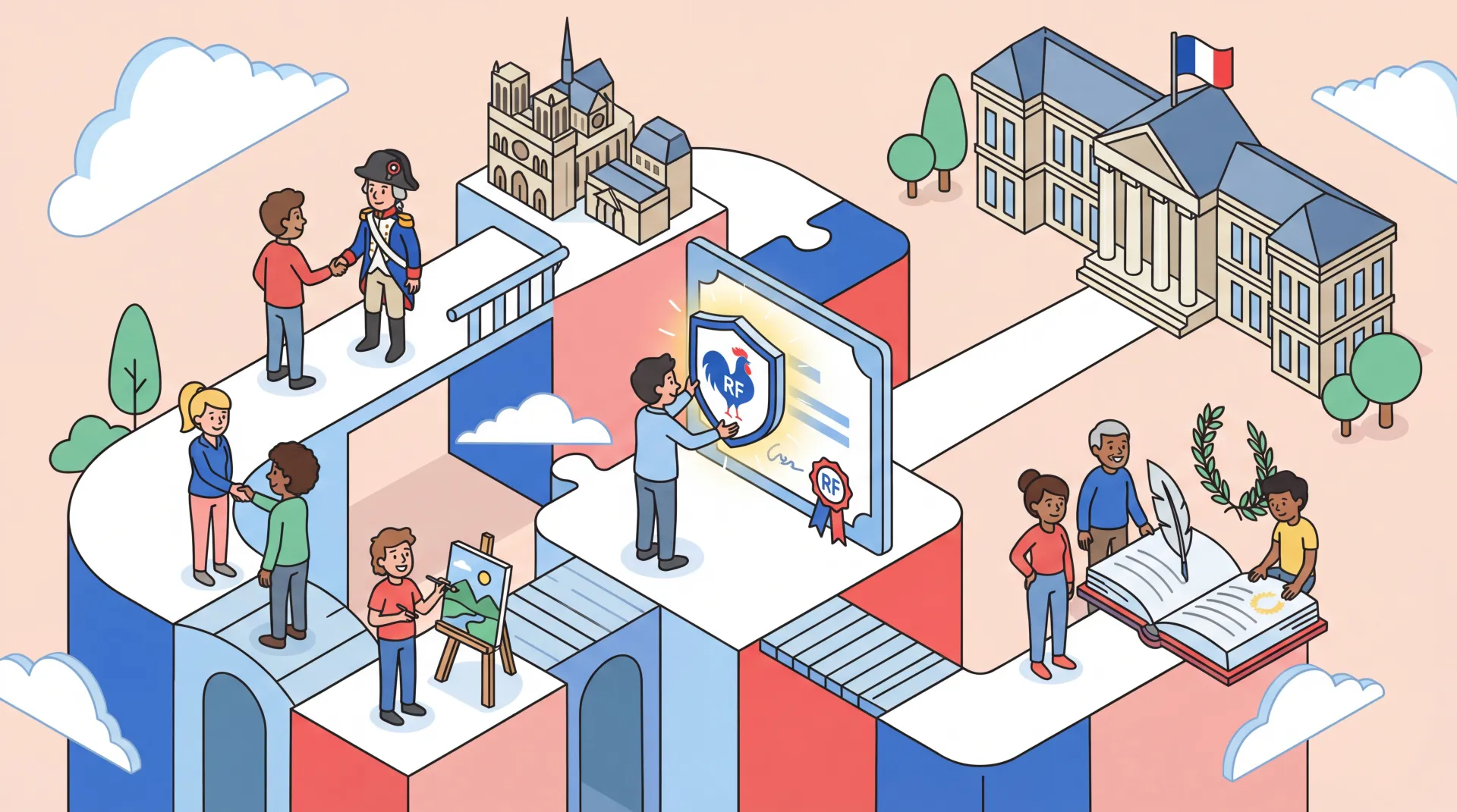 Le Patrimoine Français : Clé Culturelle de Votre Naturalisation