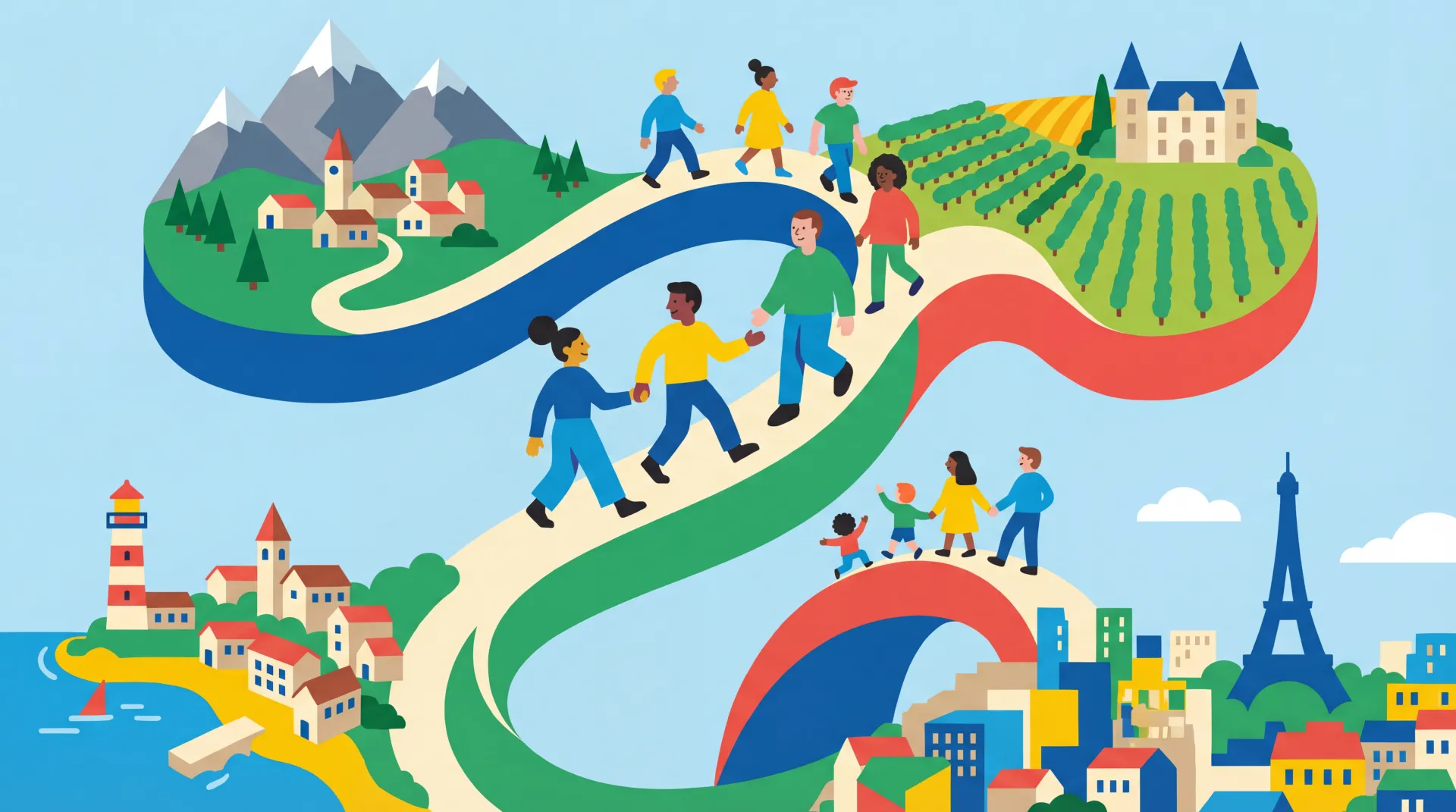 Paysages de France : Clé de l'Intégration et Naturalisation