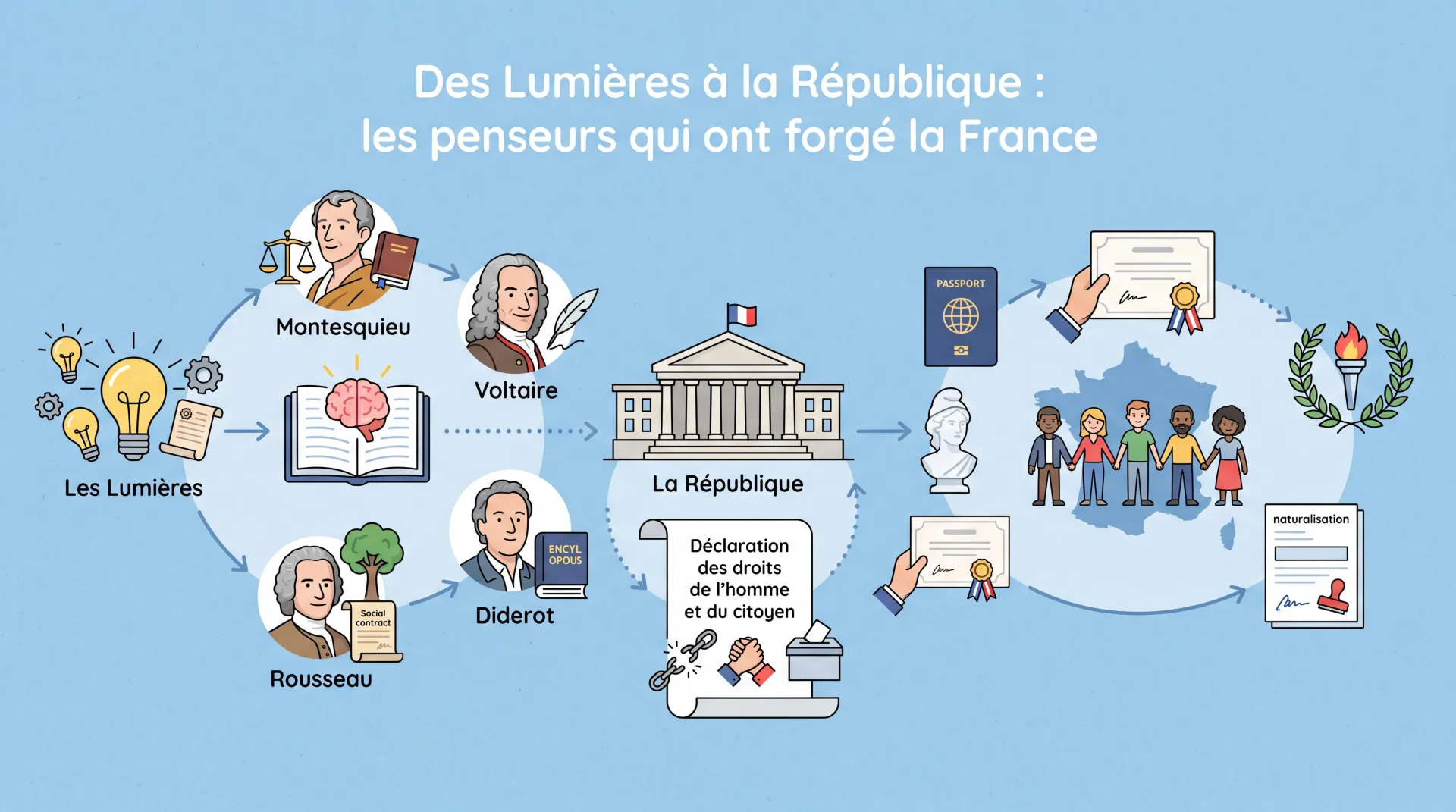 La pensée française : comprendre la culture pour naturalisation