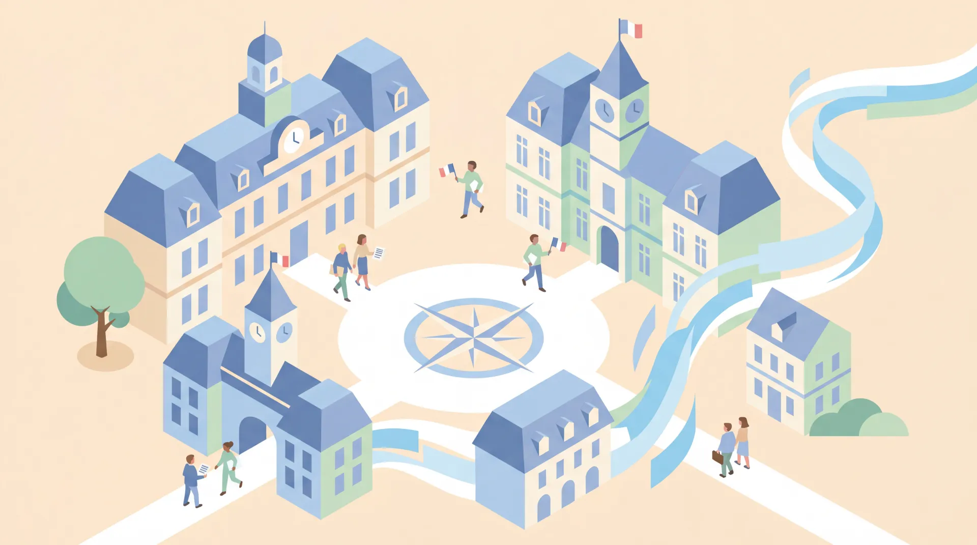 Façade de la préfecture du Rhône à Lyon