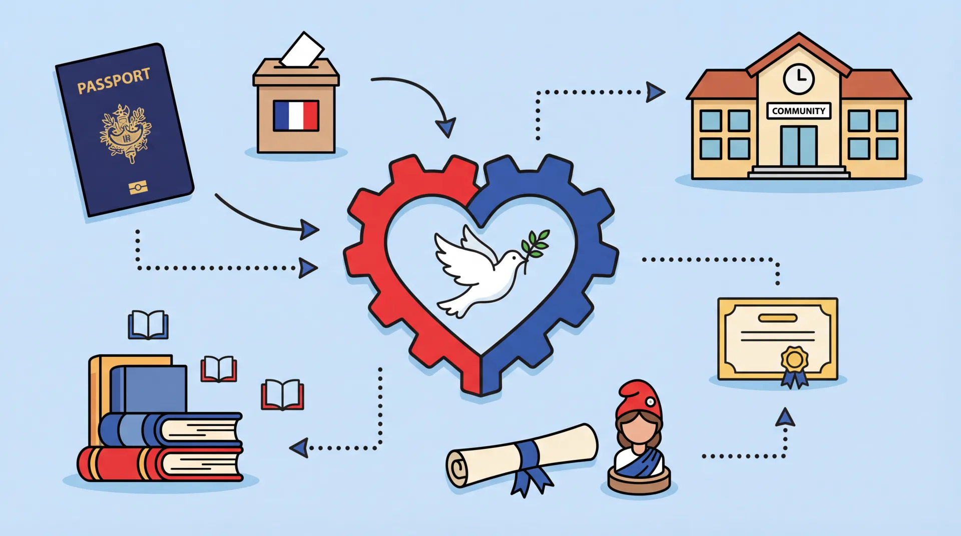 Preuves d'intégration : clé de votre naturalisation française