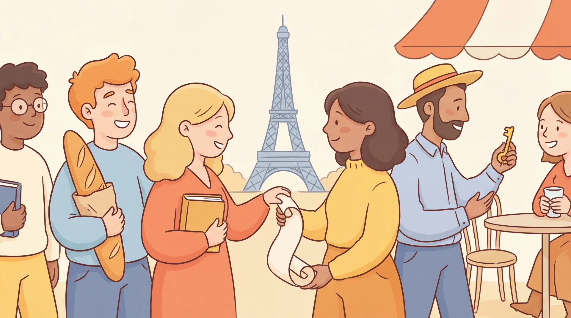 Pile de documents administratifs sur un bureau, symbolisant un dossier de naturalisation.