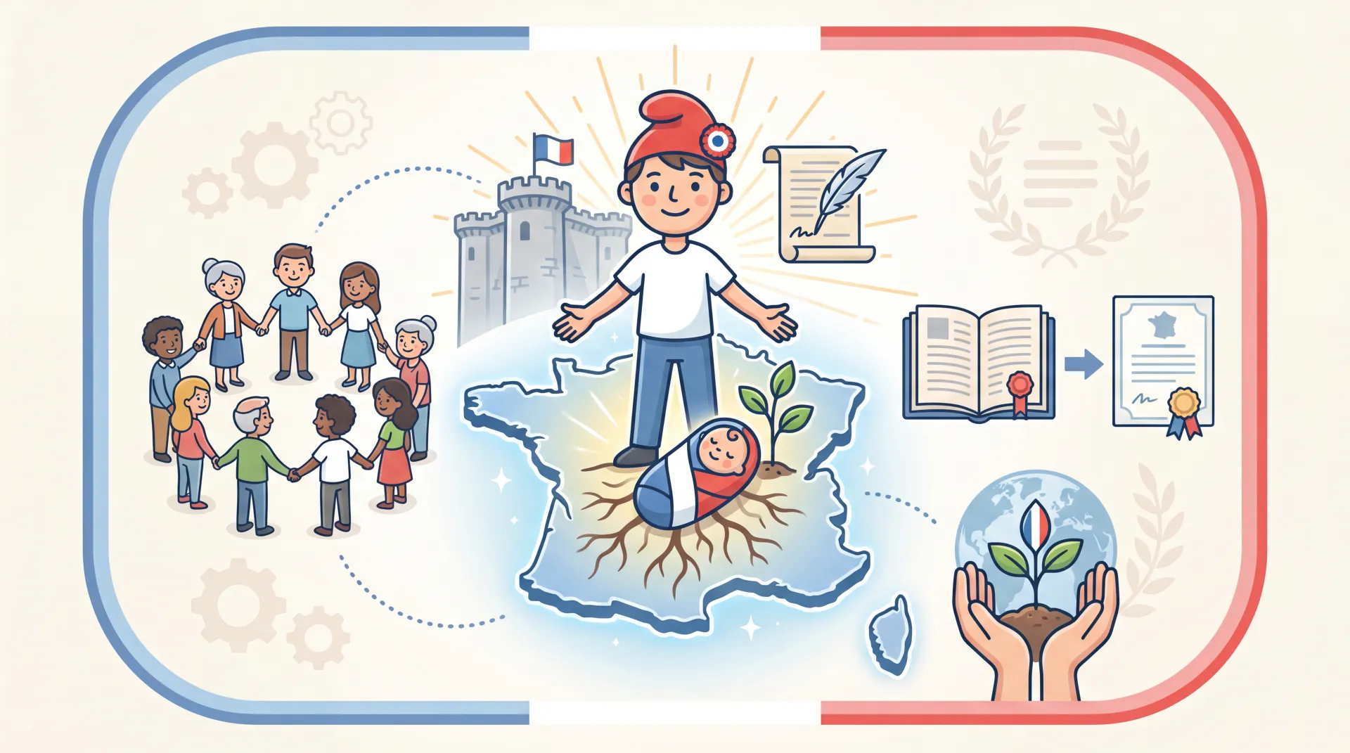 Réformes de la naturalisation française : une histoire clé