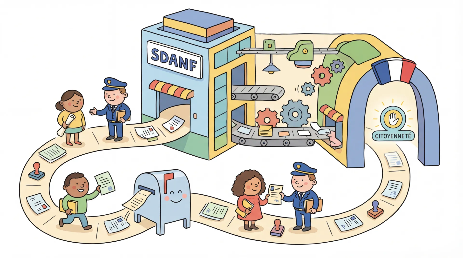 SDANF : Rôle essentiel dans votre naturalisation française