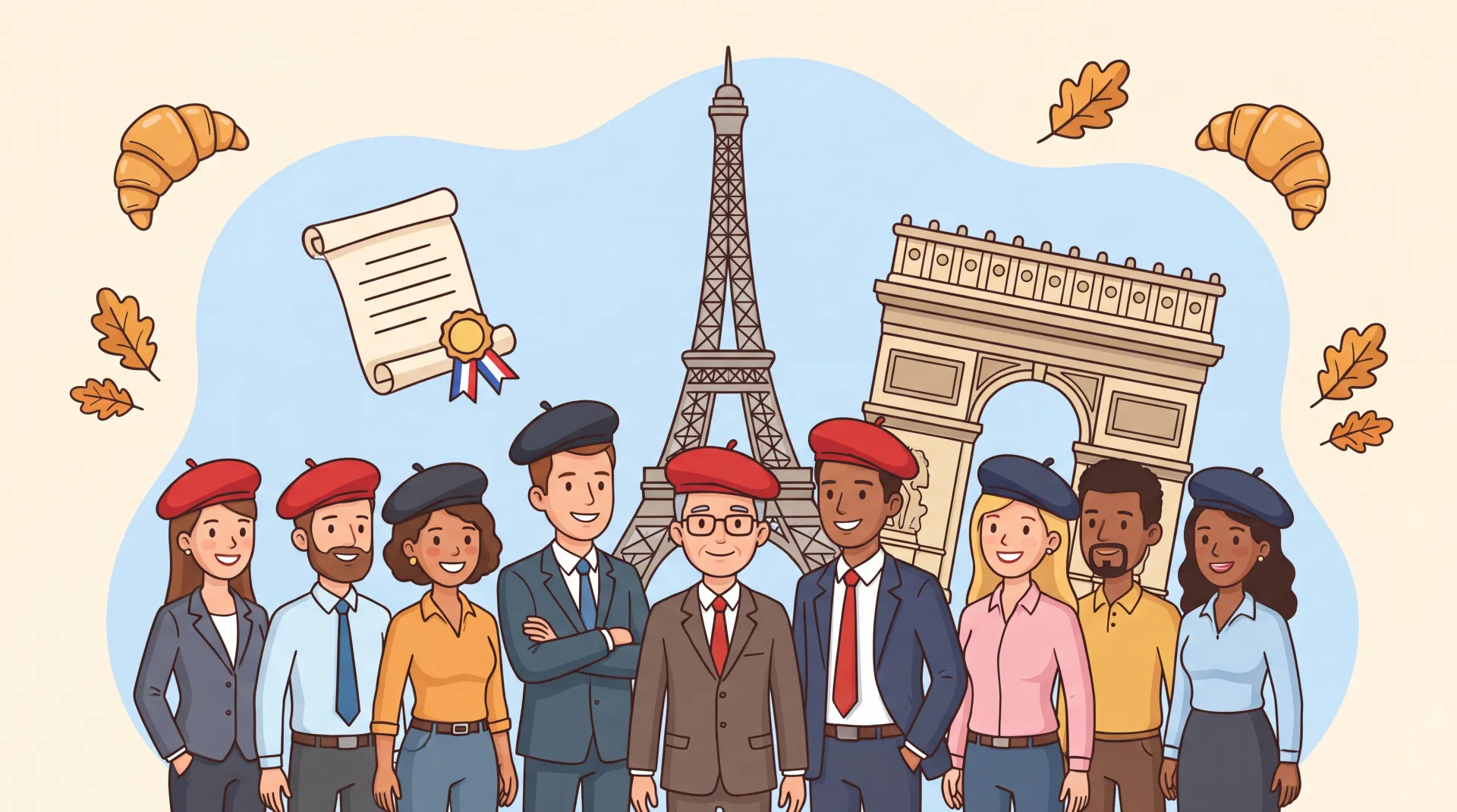 Cérémonie d'accueil dans la citoyenneté française en préfecture