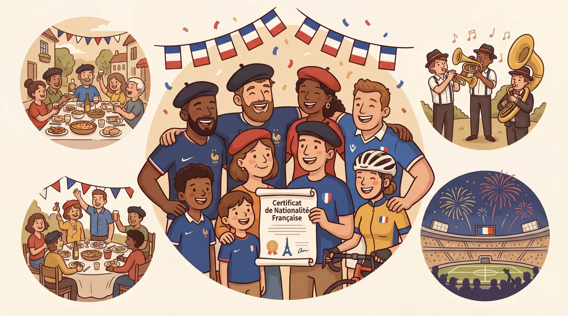 Sport et Naturalisation : Intégration par les Passions Françaises